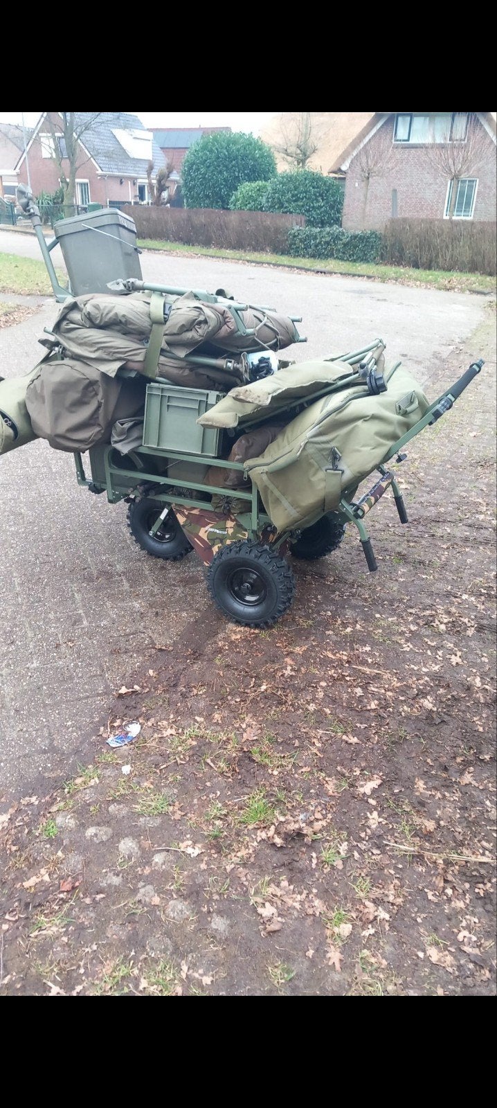 Big Boy Triporter Barrow voor karpervissen, Watersport en Boten, Ophalen