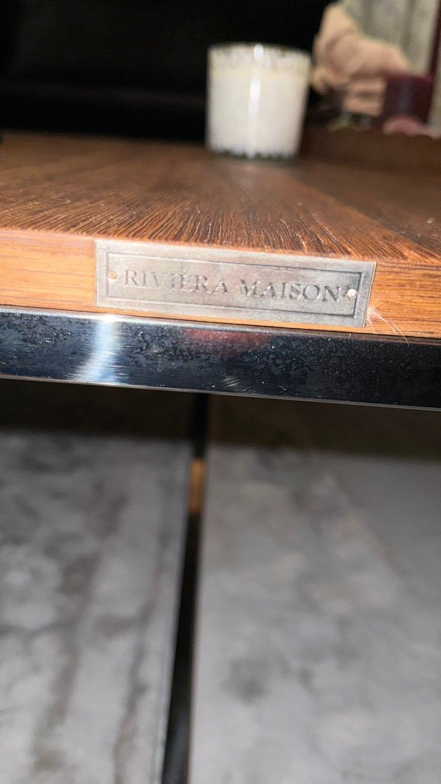 Salon tafel riviera maisson, Ophalen, Rechthoekig, 100 tot 150 cm, 50 tot 100 cm