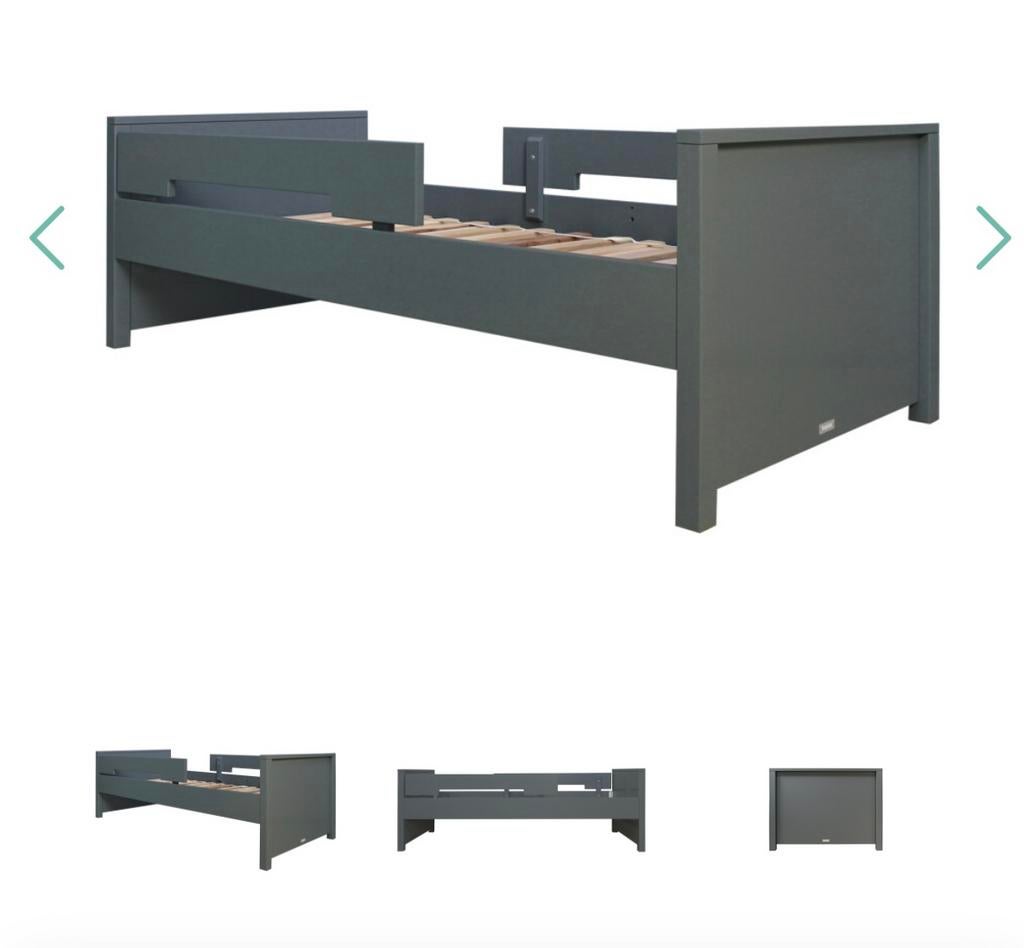 Bed 90x200 incl. 2 uitvalbeschermers + onderbed/la Jonne, Kinderen en Baby's, Kinderkamer | Bedden, Ophalen, Gebruikt, 180 cm of meer