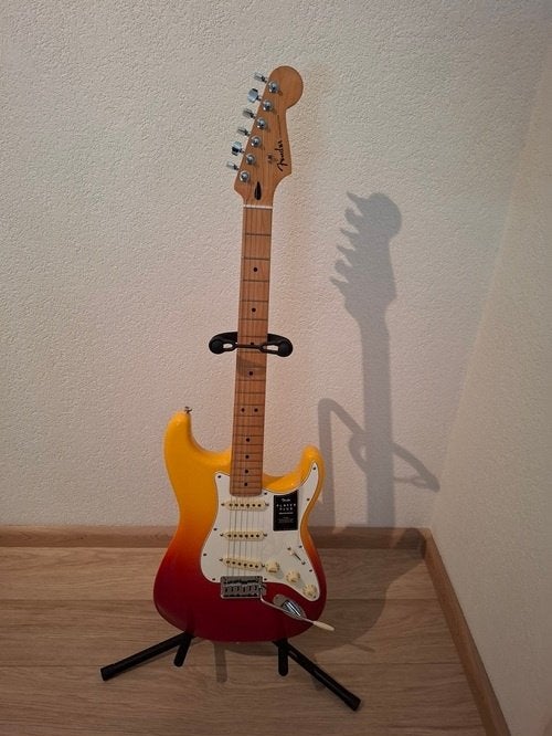 Fender Player Plus Stratocaster, Ophalen of Verzenden, Zo goed als nieuw, Solid body, Fender