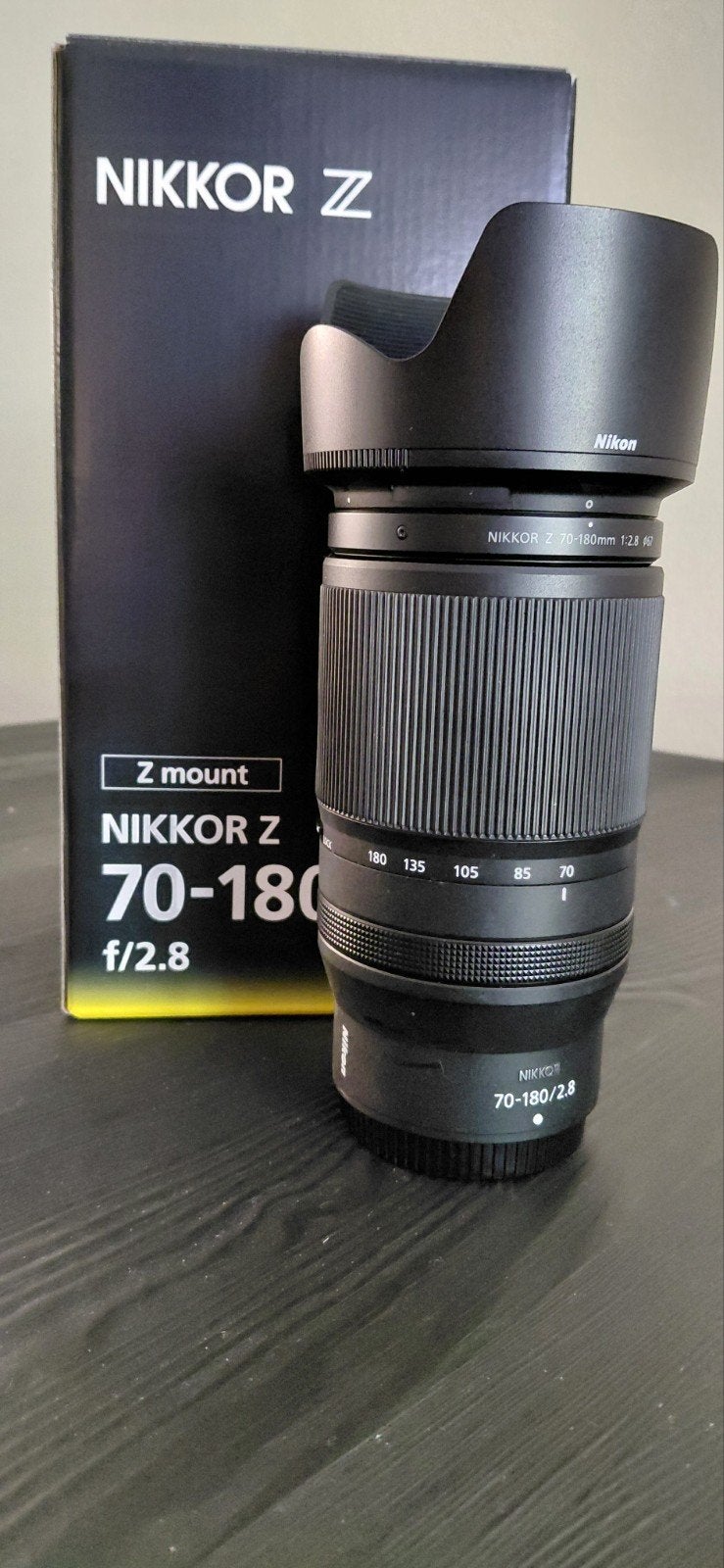 Nikon Nikkor Z 70-180mm f/2.8 Lens - Nieuwstaat, Audio, Tv en Foto, Fotografie | Lenzen en Objectieven, Nikon Z-mount, Nikon, Zo goed als nieuw