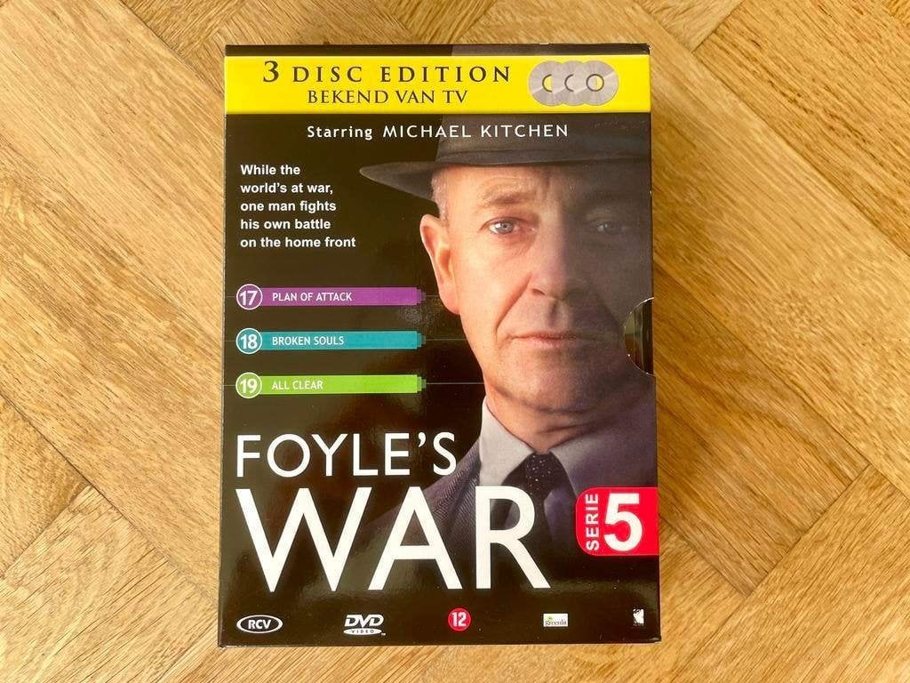 Foyle’s War - Serie 5 op DVD (krasvrij, met NL), Cd's en Dvd's, Engels, Nederlands, Ophalen of Verzenden, Zo goed als nieuw