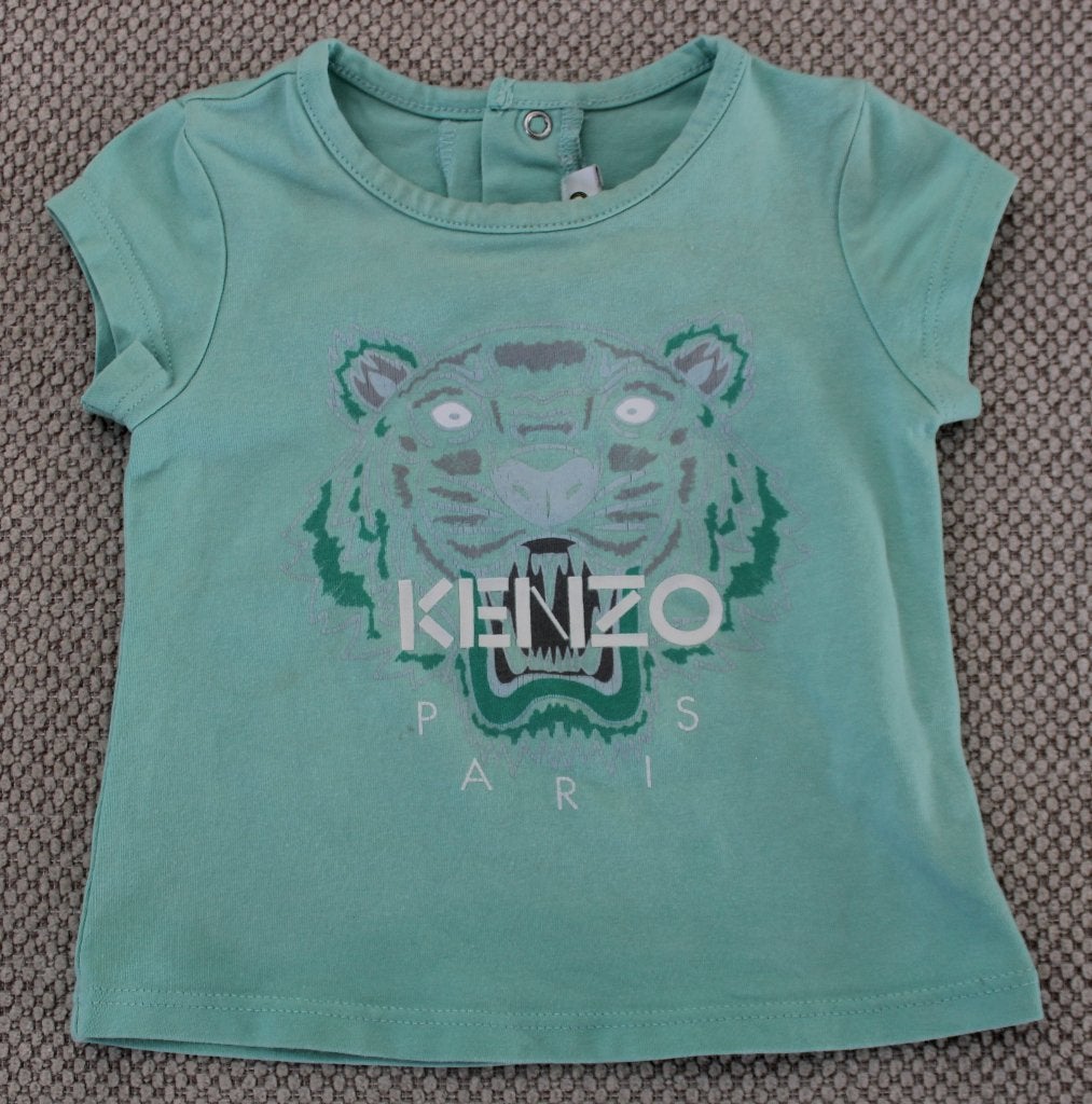 T-shirt van Kenzo maat 12m / 74, Kinderen en Baby's, Babykleding | Maat 74, Gebruikt, Kenzo, Meisje, Ophalen of Verzenden