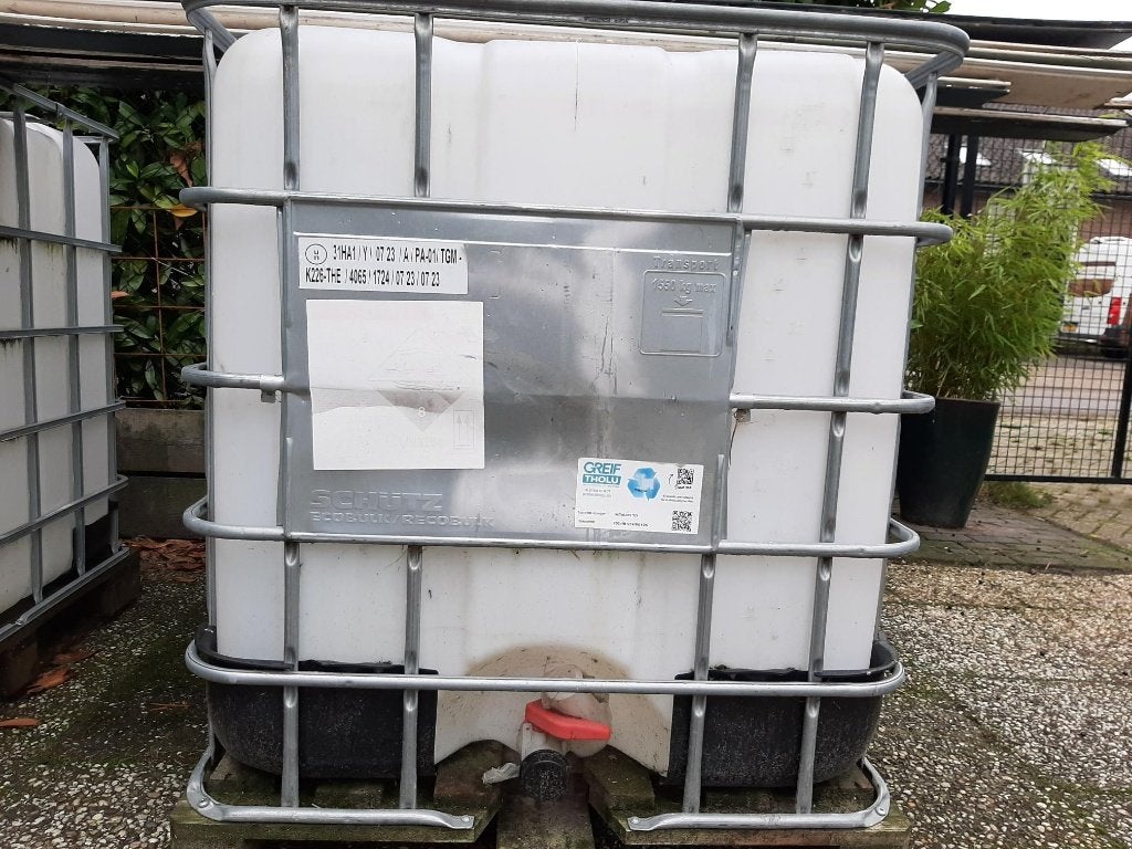 IBC containers voor regenwateropslag, Tuin en Terras, Regentonnen, Ophalen, Kunststof, Gebruikt, Met kraantje