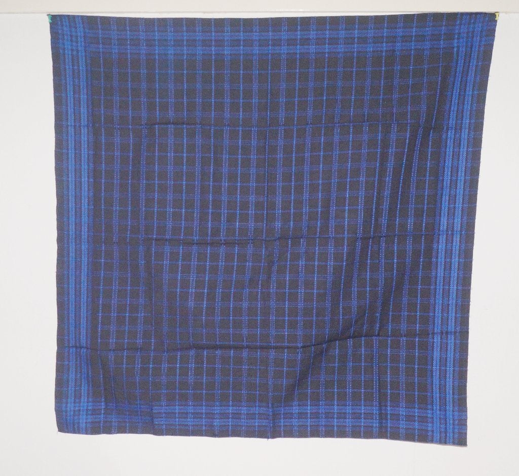 blauwe omslagdoek / schouderdoek; Staphorster klederdracht, Ophalen of Verzenden