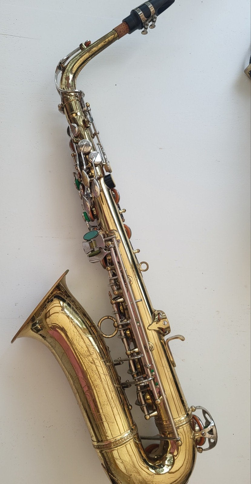 Mooie altsaxofoon Ida Maria Grassi, Ophalen, Gebruikt, Alt, Met koffer