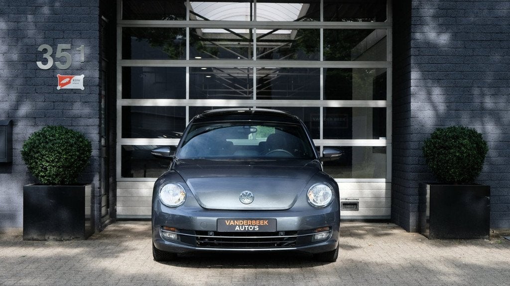 Volkswagen Beetle 1.2 TSI Design 105PK Cruise|Leder|Navi|Pan, Auto's, Volkswagen, Voorwielaandrijving, Gebruikt, 4 cilinders, 4 stoelen