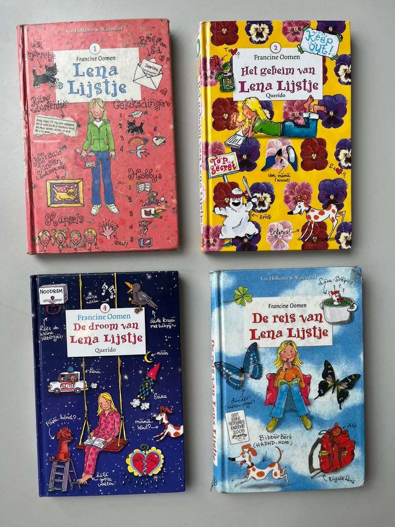 Francine Oomen- Lena Lijstje 4 boeken, Ophalen of Verzenden, Gelezen, Fictie