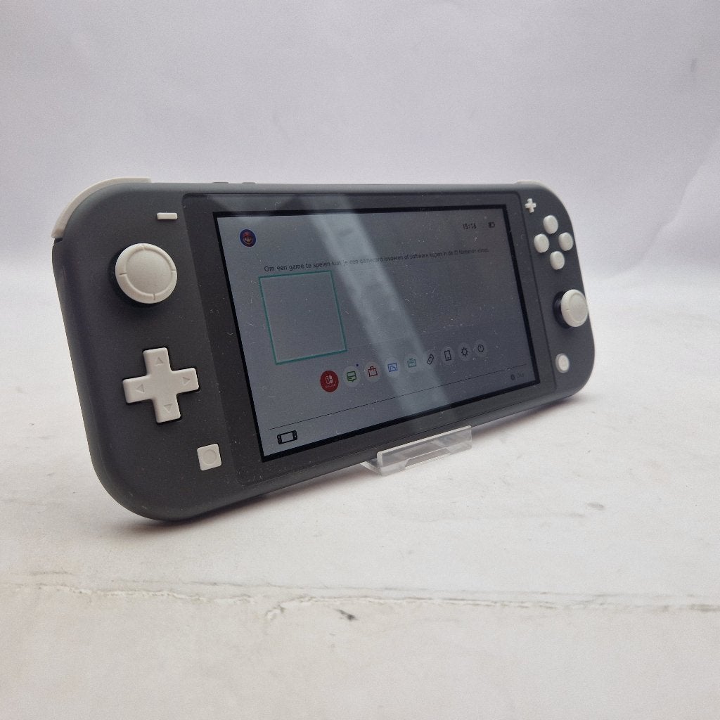 Nintendo Switch Lite grijs || Nu maar €179,99, Ophalen of Verzenden, Zo goed als nieuw, Zwart, Met 1 controller
