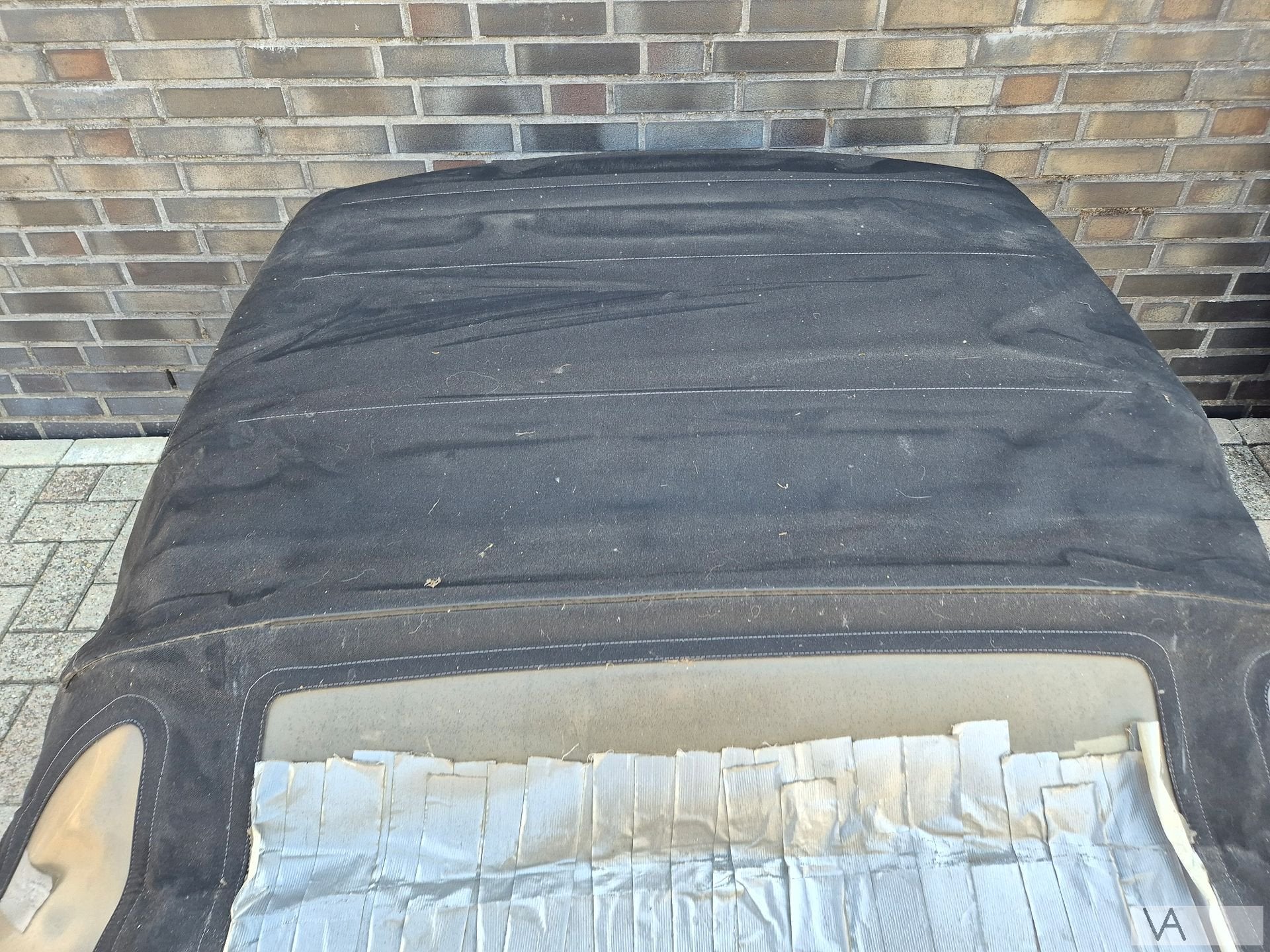 Cabriodak softtop van Mercedes SL R129 ruitjes slecht €500, Gebruikt, Ophalen of Verzenden, -, -
