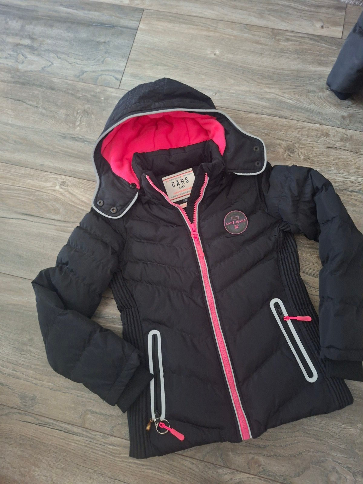 Cars Jeans winterjas maat 10 (140), Ophalen of Verzenden, Zo goed als nieuw