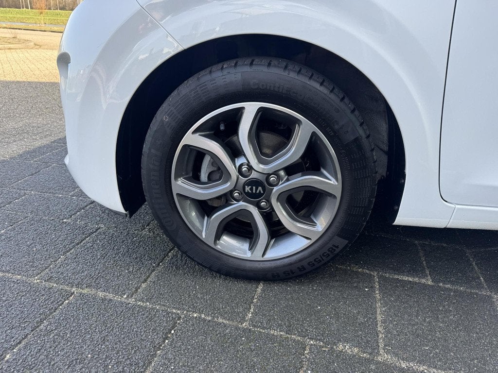 Kia Picanto 1.0 DPi DynamicPlusLine Dealeronderhouden, Apple, Stof, Gebruikt, 4 stoelen, Automatische klimaatregeling