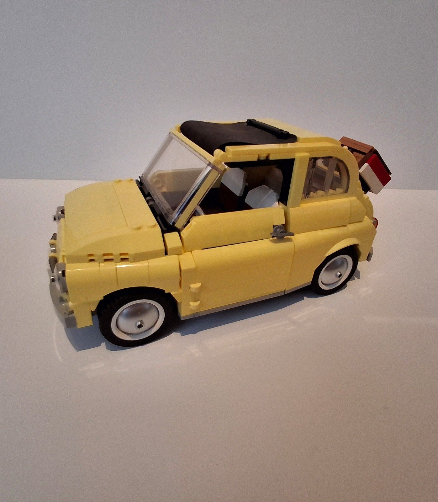 Lego Creator Expert Fiat 500 (10271) - Zo goed als nieuw, Overige merken, Gebruikt, Auto, Groter dan 1:32