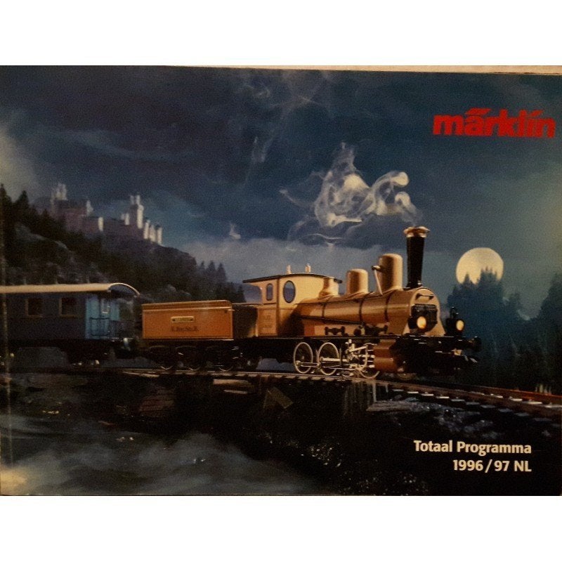 1.Totaal programma Märklin1996/97 nl / 2.HO boeiende wereld, Gelijkstroom of Wisselstroom, Zo goed als nieuw, Märklin, Boek, Tijdschrift of Catalogus