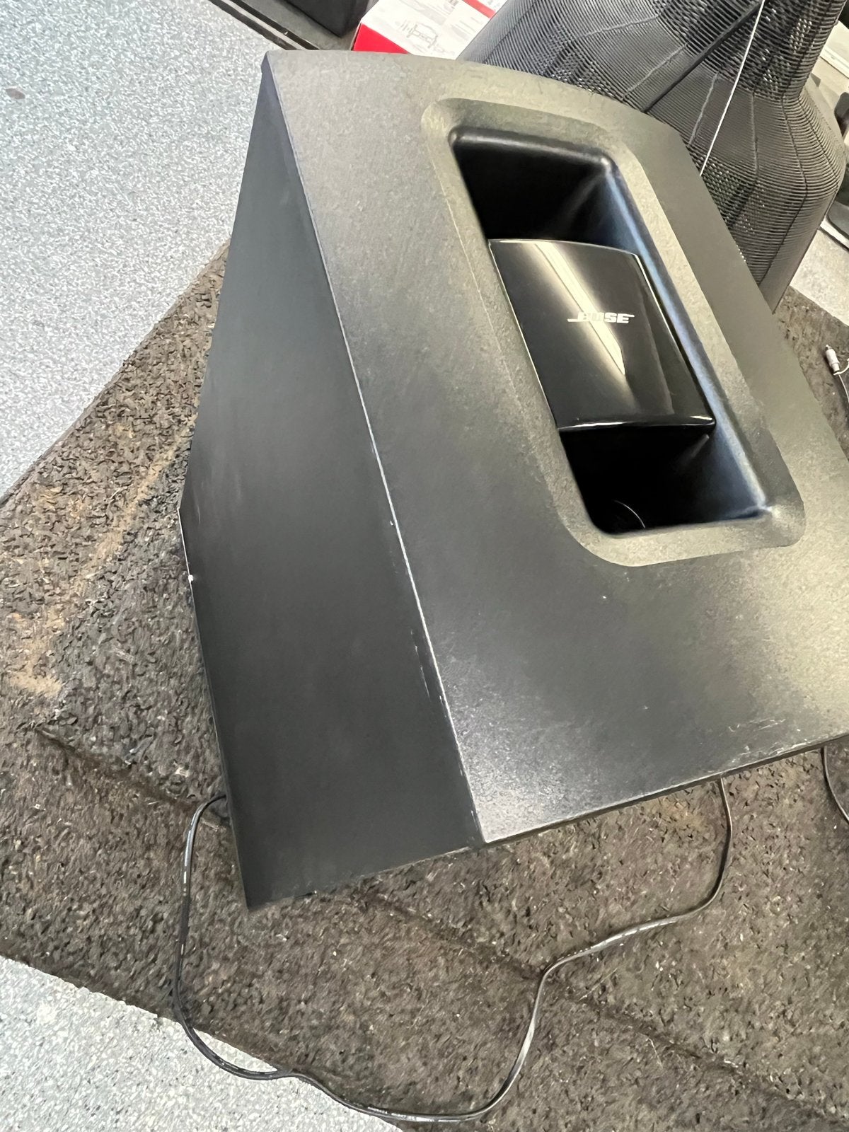 Bose CineMate 1 SR Soundbar met Acoustimass Subwoofer, Overige merken, 70 watt of meer, Ophalen of Verzenden, Overige spelers