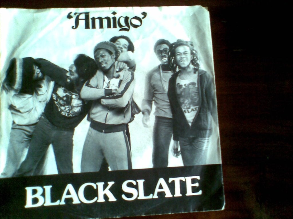 Single - Black Slate - Amigo, Cd's en Dvd's, Vinyl Singles, Ophalen of Verzenden, Zo goed als nieuw, Pop
