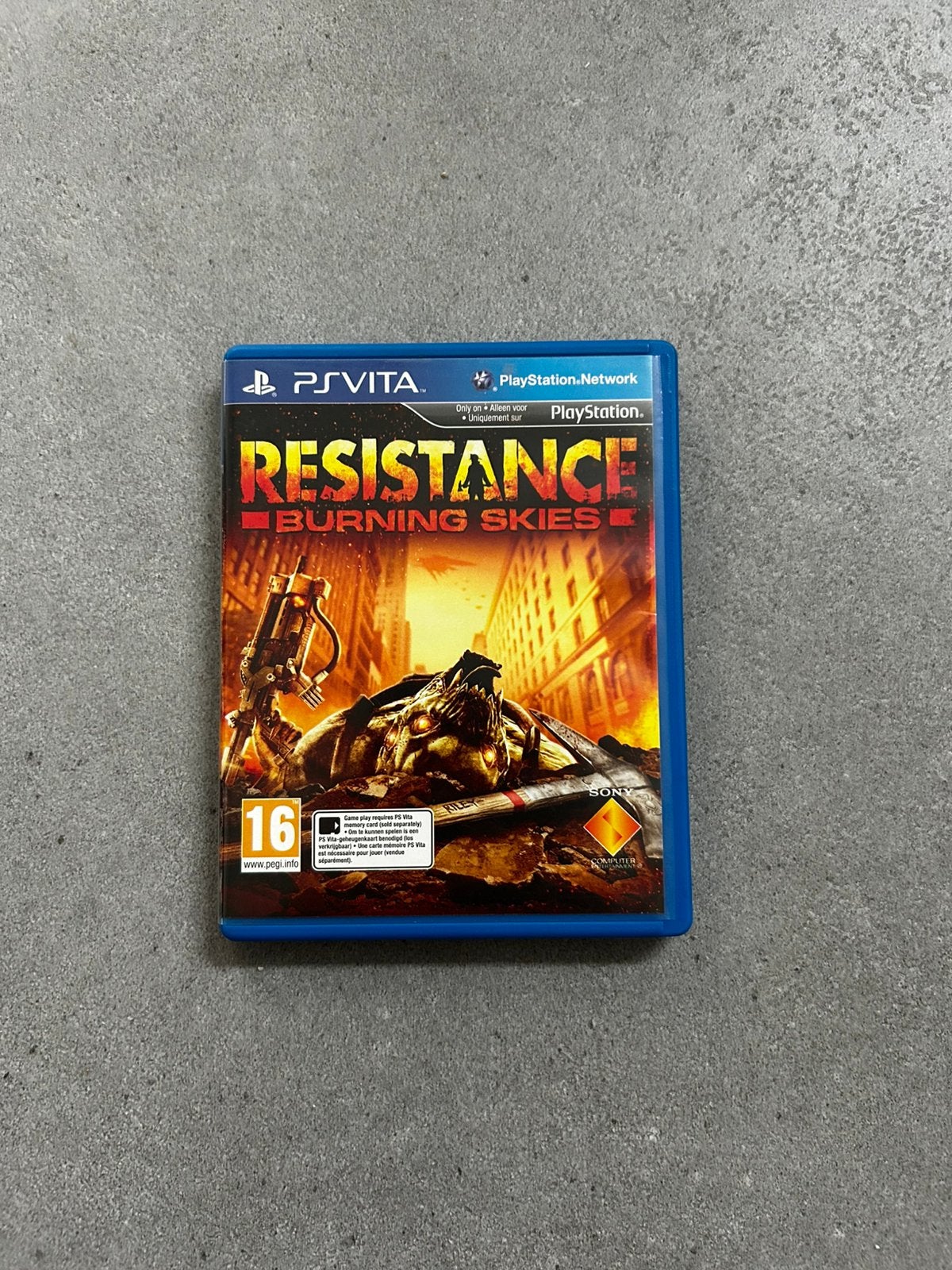 Resistance: Burning Skies – Compleet & in goede staat, Vanaf 18 jaar, Shooter, 1 speler, Ophalen of Verzenden