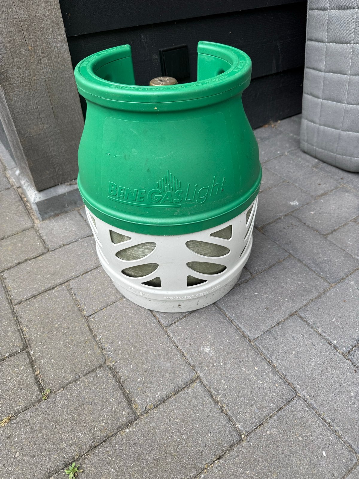 Benegas Light gasfles 5 kg - Ideaal voor BBQ en camping, Ophalen of Verzenden, Gebruikt