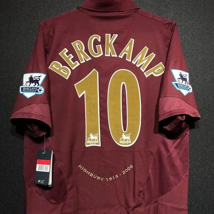 Arsenal bergkamp, Sport en Fitness, Maat XL, Verzenden, Nieuw, Shirt