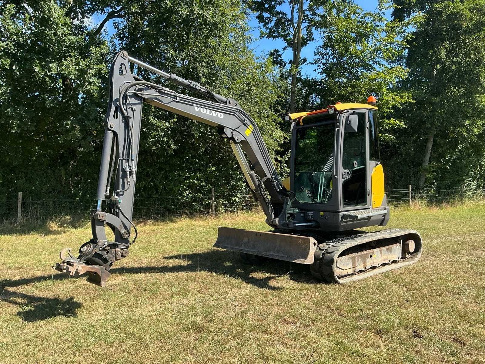 2019 Volvo ECR50D Rupsgraafmachine, Graafmachine