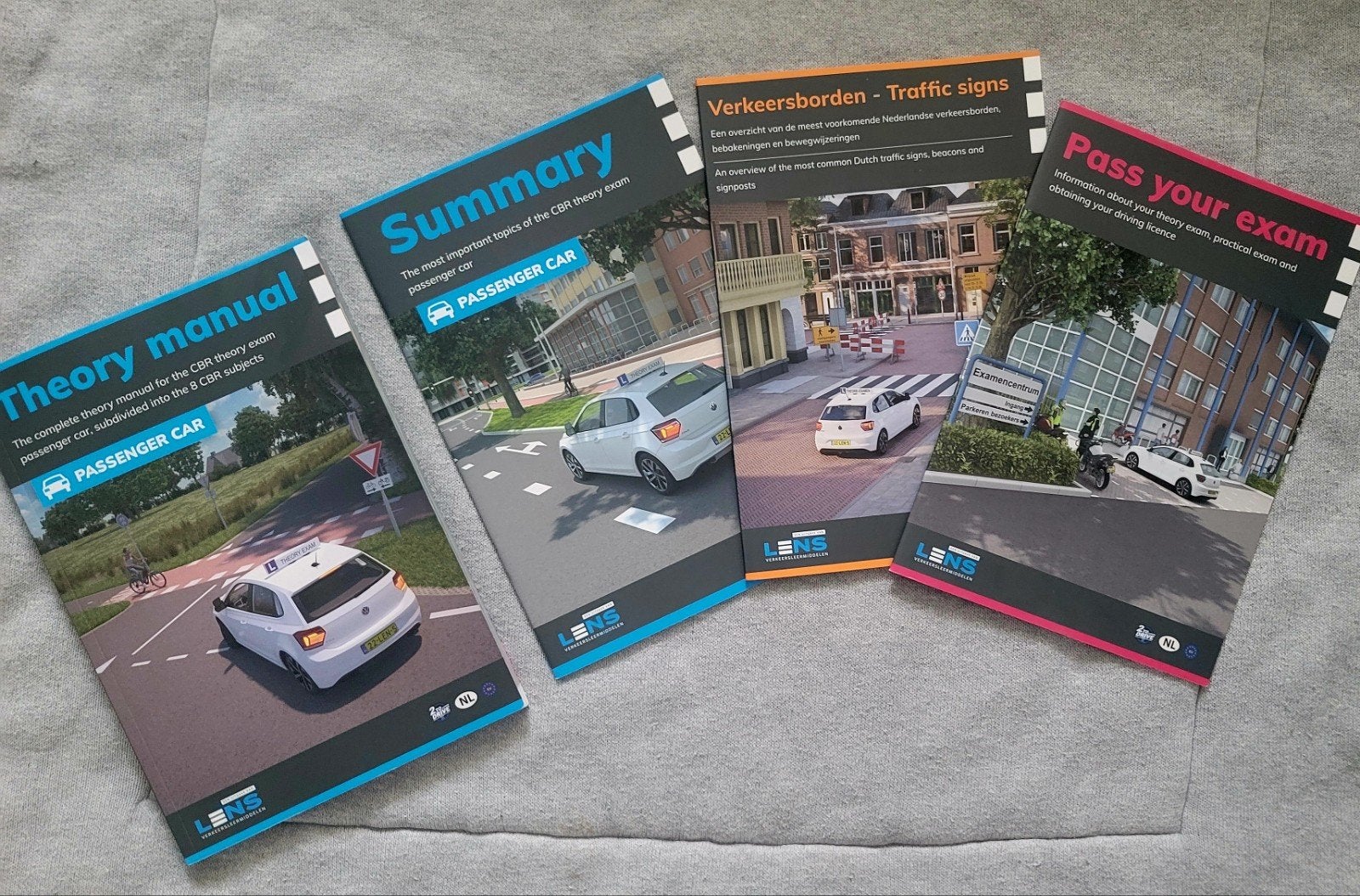 Auto Theorieboek Rijbewijs B 2026 - Engels Compleet Pakket, Ophalen of Verzenden, Zo goed als nieuw