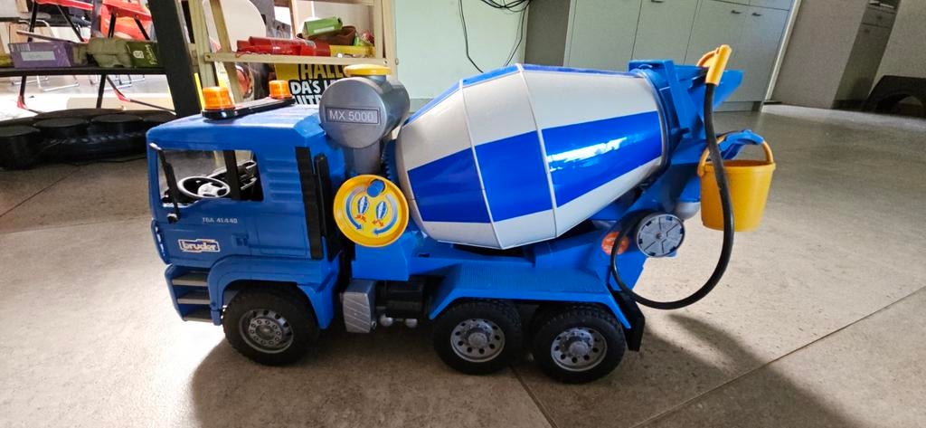 Bruder cementwagen betonmolen groot, Ophalen of Verzenden, Zo goed als nieuw