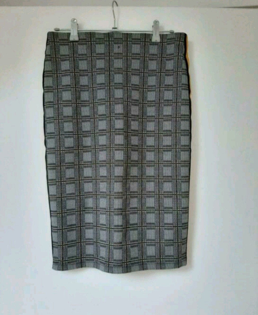 Als NIEUW grijze ruit koker rok JDY - maat XS 34, Kleding | Dames, Ophalen of Verzenden, Maat 34 (XS) of kleiner, Grijs, Gedragen