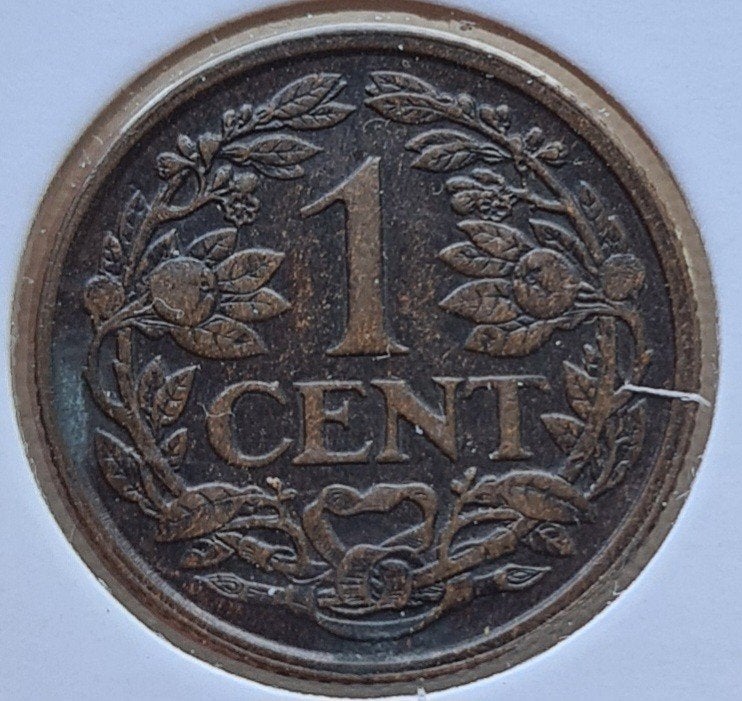 1 cent 1919 mooie kwaliteit, Ophalen of Verzenden, Koningin Wilhelmina, 1 cent, Losse munt
