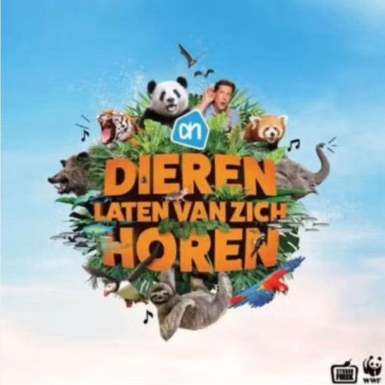 AH Dieren laten van zich horen plaatjes, kaartjes RUILEN, Albert Heijn, Ophalen of Verzenden