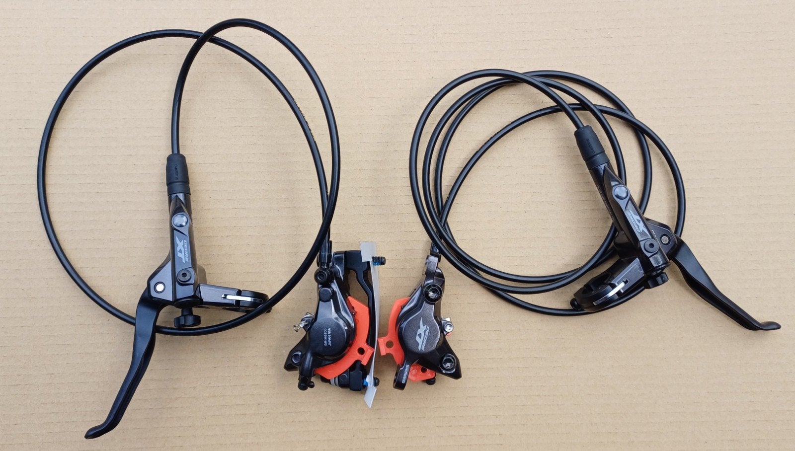 Shimano XT Remmen Complete Set Gebruiksklaar, Remmen, Gebruikt, Ophalen of Verzenden, Kinderfiets
