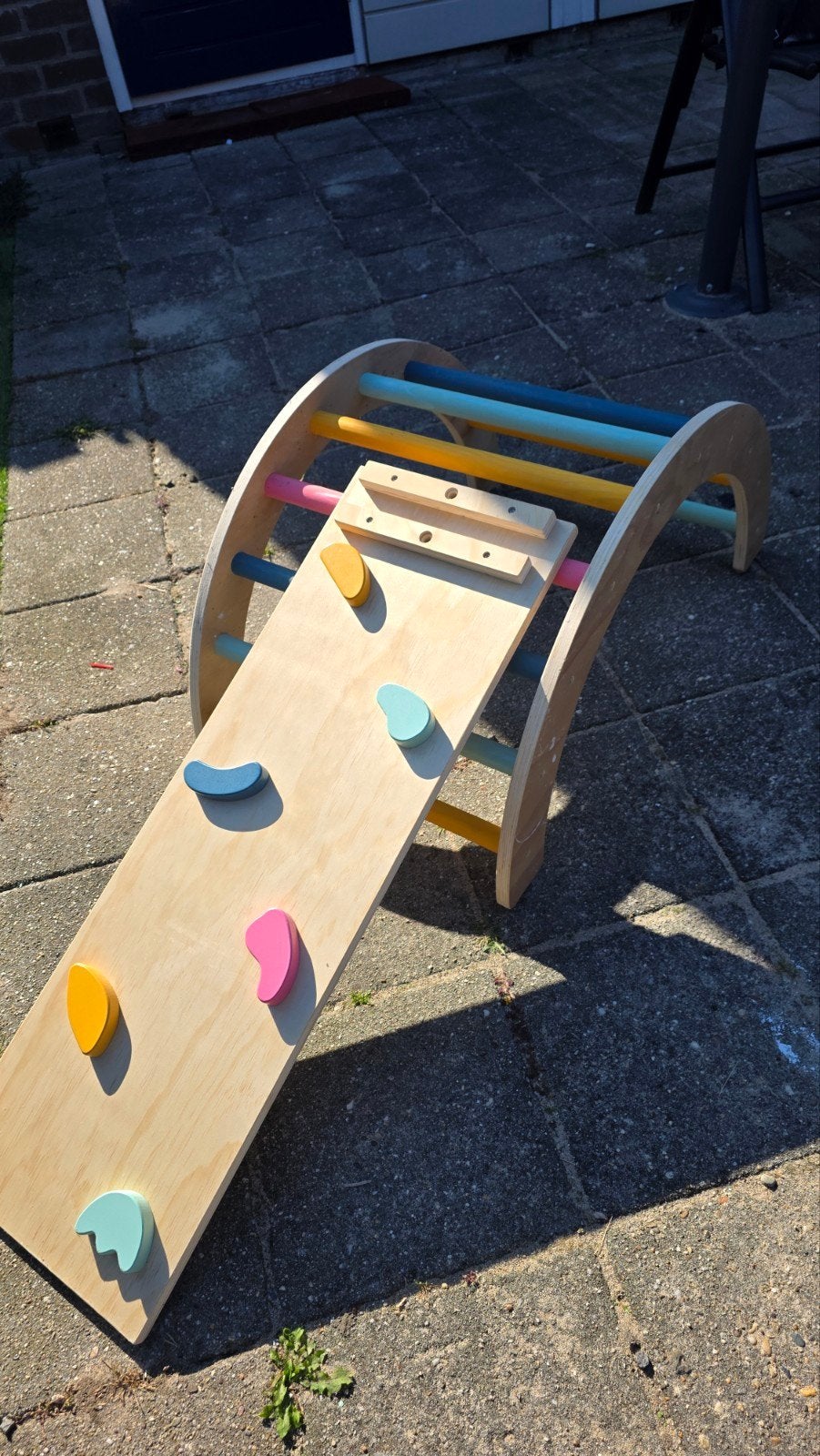 Nieuwe Klimboog met Glijbaan - Uren Speelplezier!, Ophalen, Nieuw, Glijbaan