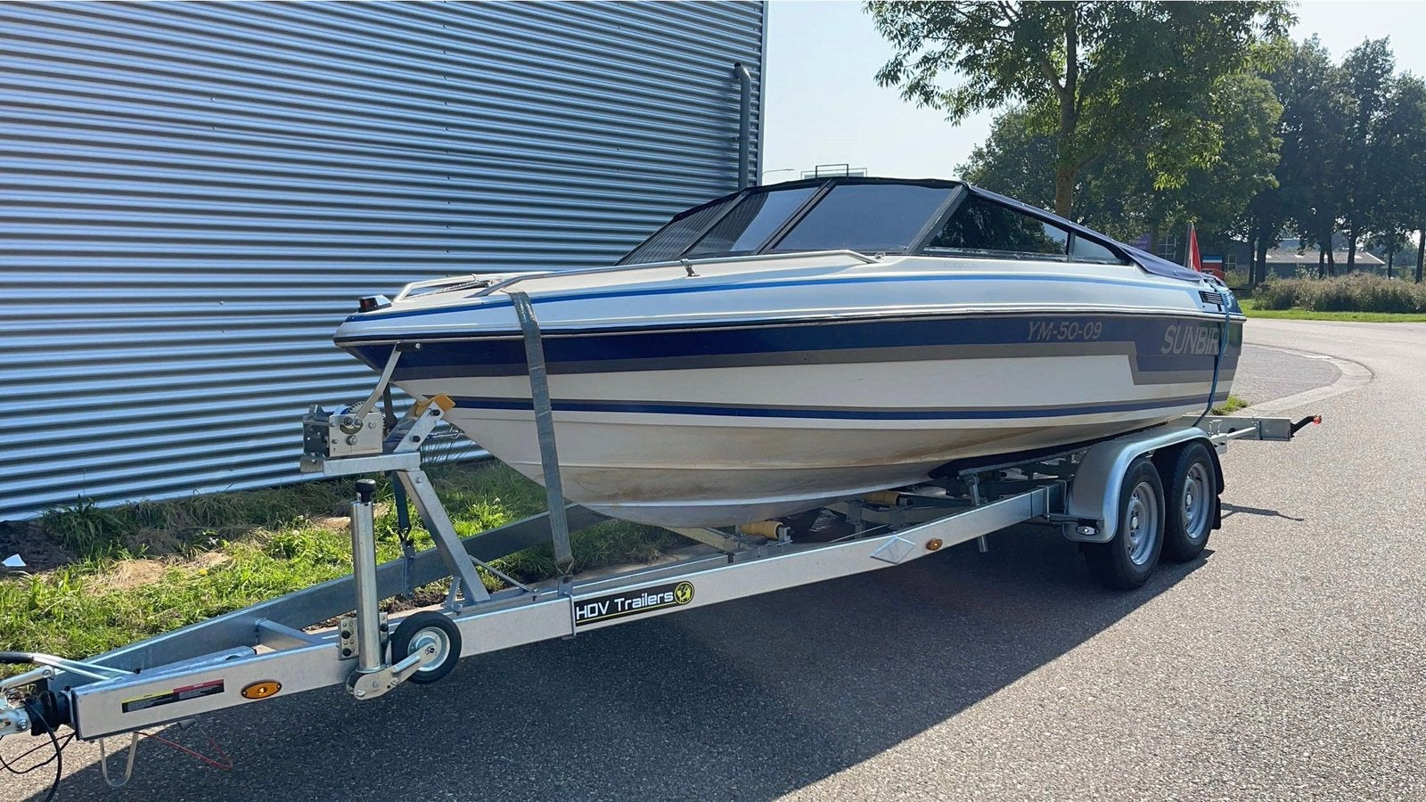 Sunbird Corsica 186 4.3 V6 Nieuwe trailer Lees beschrijving!, Ophalen, Zo goed als nieuw, Motor en Techniek, Motorboot