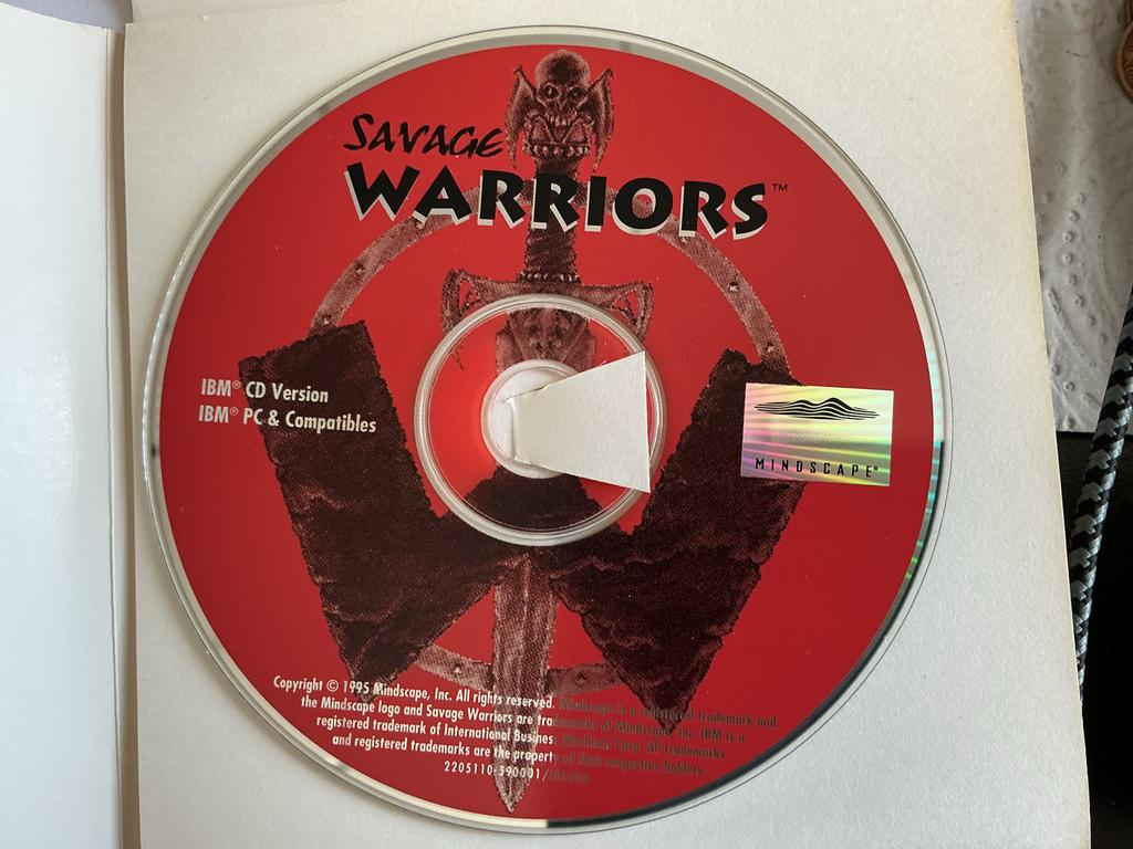 Vintage PC CD-ROM Games: Savage Warriors, Aegis, Space Ace, Overige genres, 1 speler, Nieuw, Ophalen of Verzenden