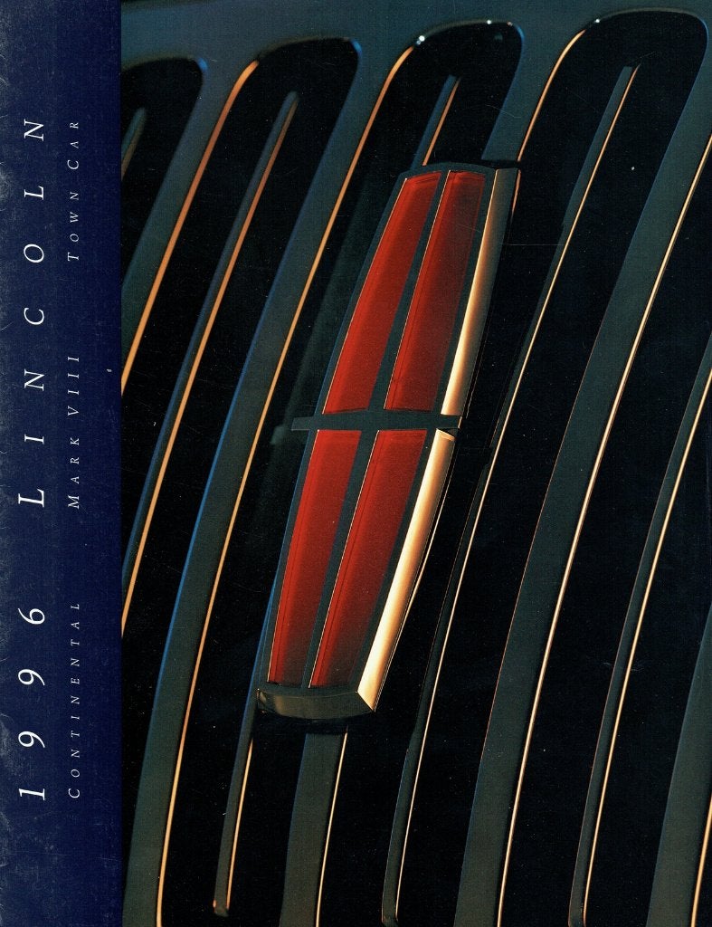 Folder Lincoln modellen (USA-uitgave - 1996), Verzenden, Gelezen, Overige merken