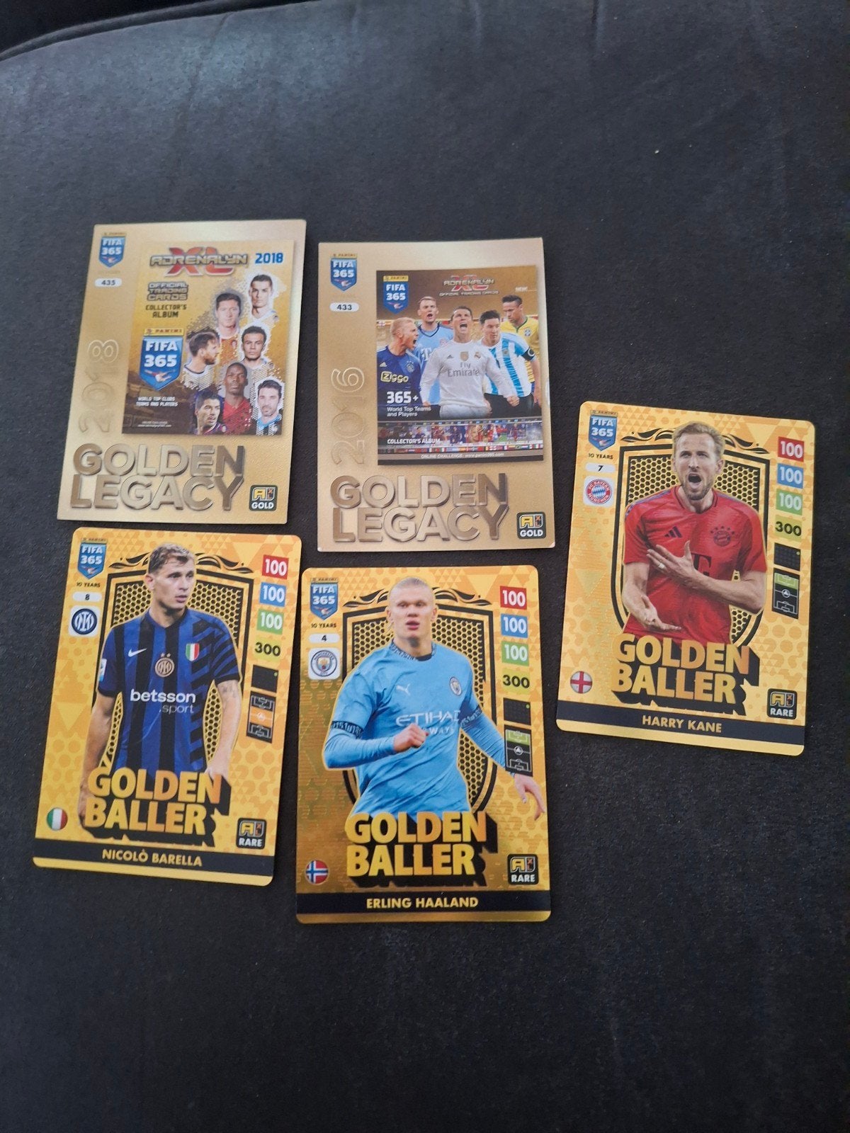 FIFA 365 Adrenalyn XL Golden Baller & Legacy kaarten, Ophalen of Verzenden, Zo goed als nieuw, Buitenlandse clubs, Spelerskaart