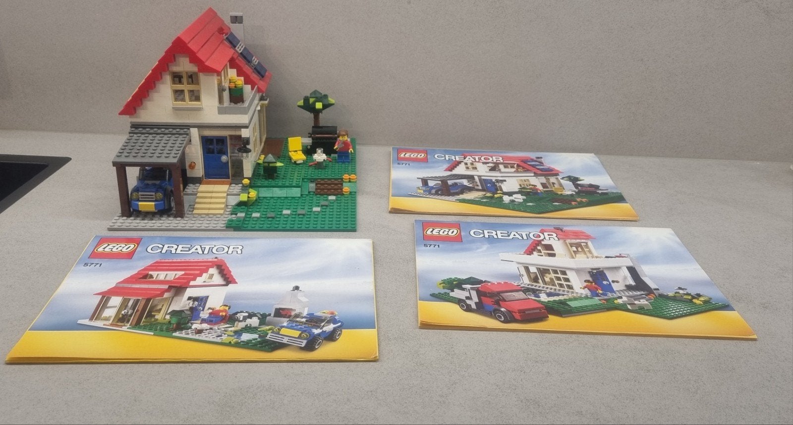 Lego Creator 5771: Compleet Huis met Bouwboekjes doos mist, Kinderen en Baby's, Lego, Inclusief instructies, Ophalen of Verzenden