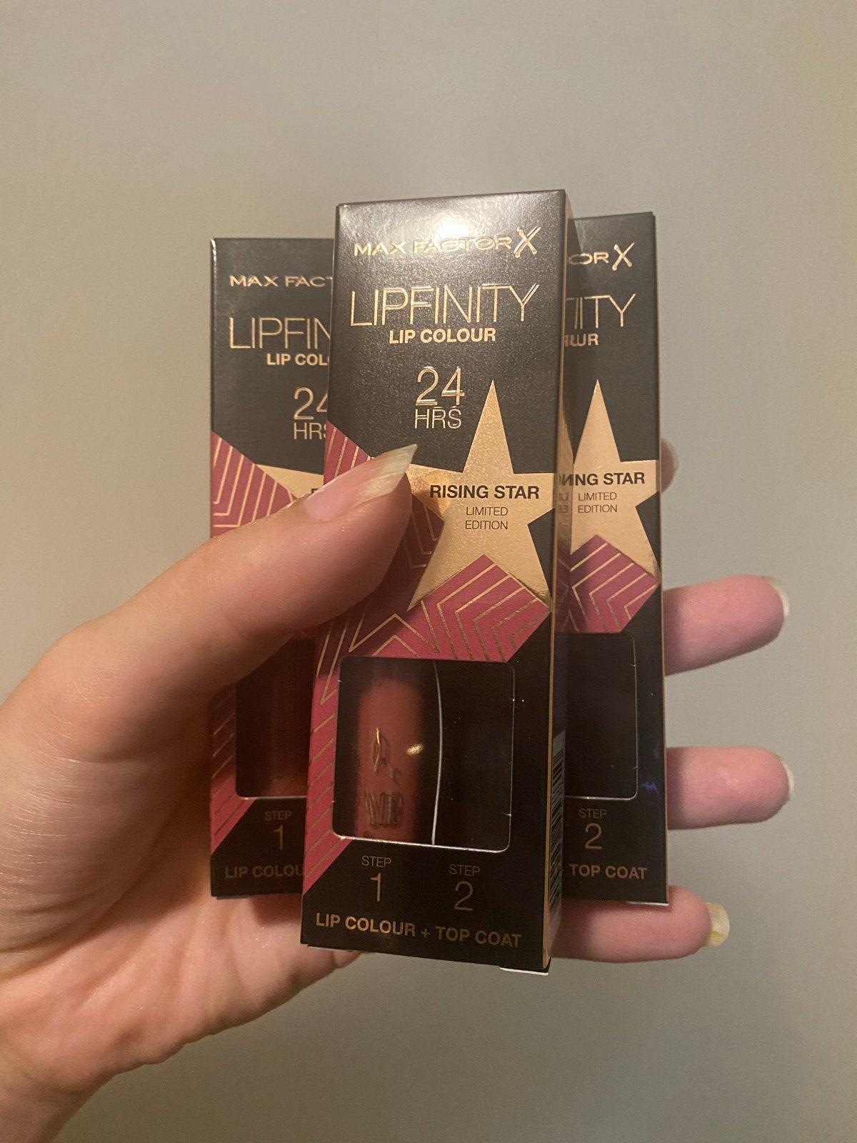 Max Factor Lipfinity Lip Colour 84 Rising Star (zonder topco, Lippen, Nieuw, Ophalen of Verzenden, Make-up