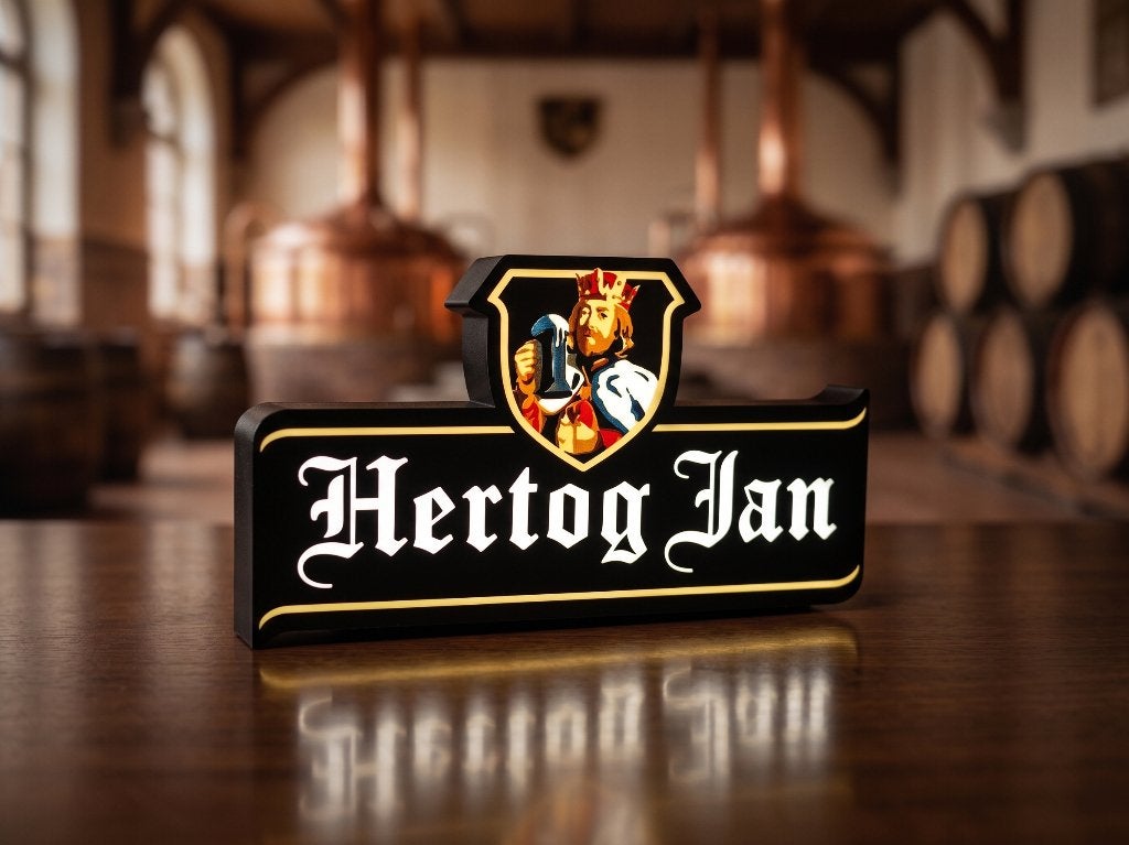 Lightbox/lichtbak Hertog Jan, Verzamelen, Ophalen of Verzenden, Nieuw, Reclamebord, Plaat of Schild, Hertog Jan