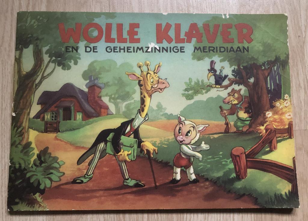 MARTEN TOONDER - WOLLE KLAVER EN DE GEHEIMZINNIGE, Boeken, Stripboeken, Eén stripboek, Ophalen of Verzenden, Zo goed als nieuw