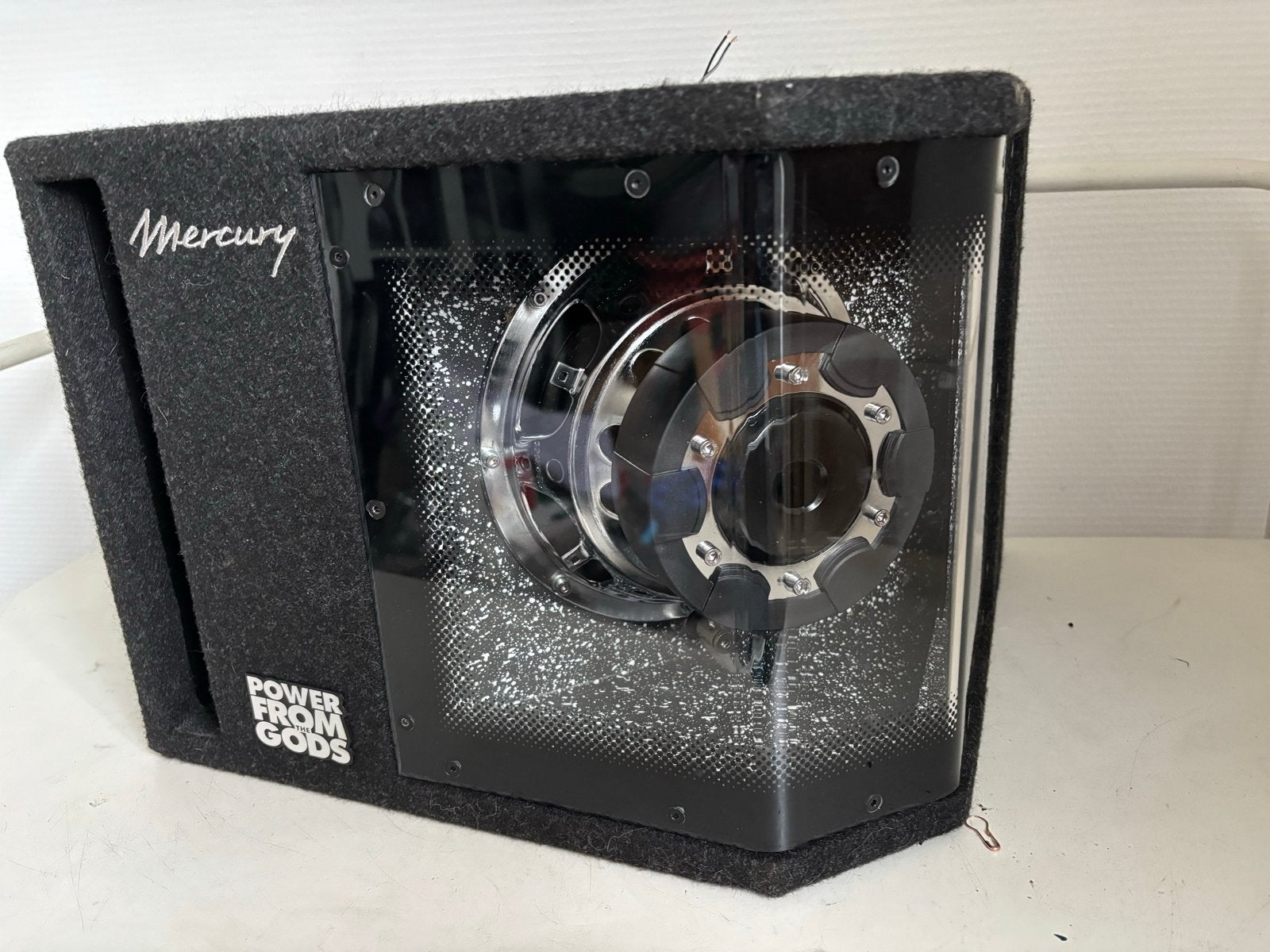 Hifonics Mercury MR8BP Subwoofer - Krachtige Bass, Auto diversen, Ophalen of Verzenden, Zo goed als nieuw