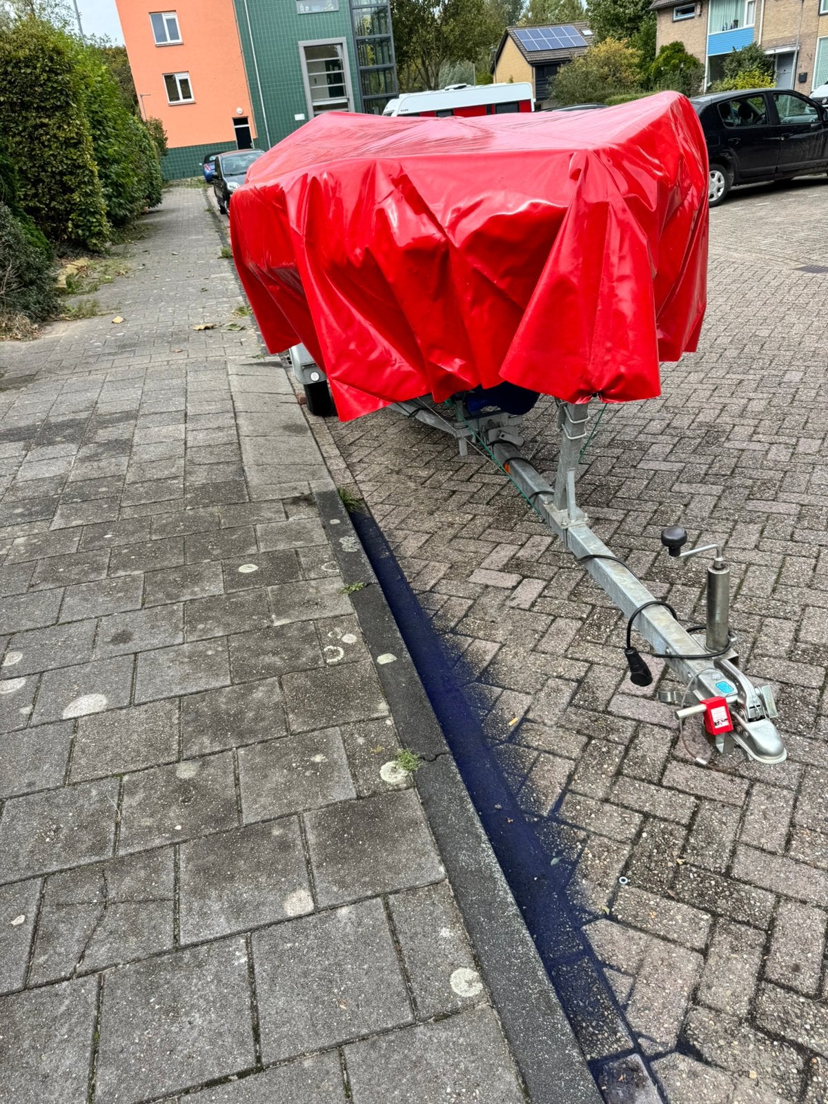 Topcraft 430 met 25 pk Yamaha buitenboordmotor, Caravans en Kamperen, Ophalen, Gebruikt