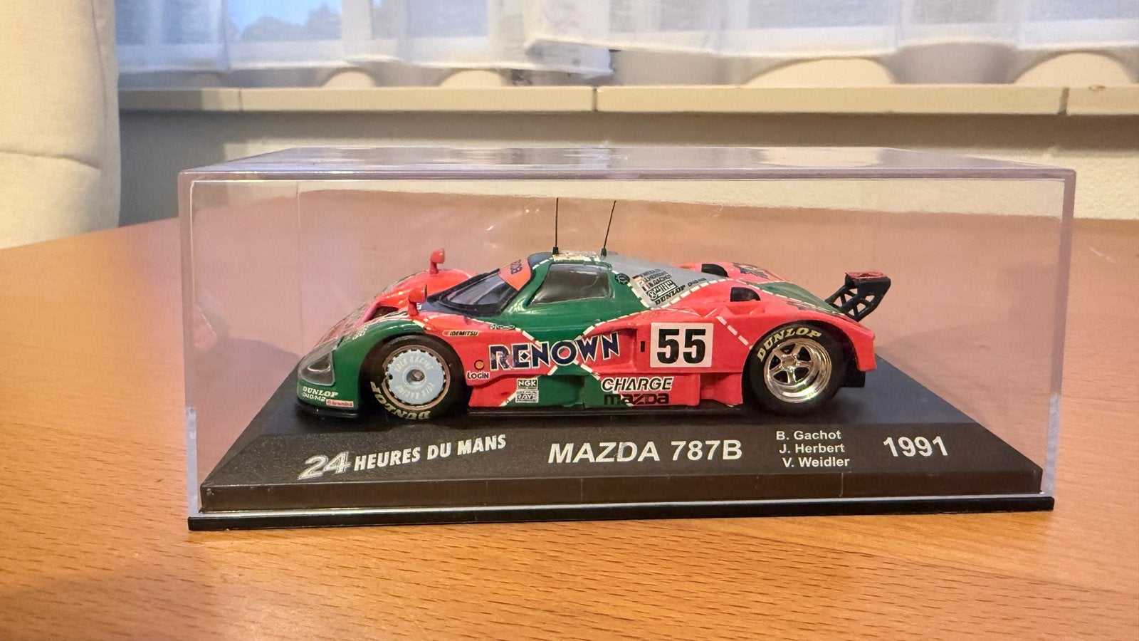 Mazda 787B 1991 Le Mans Modelauto (schaal 1:43), Ophalen of Verzenden, Zo goed als nieuw, Auto, Overige merken