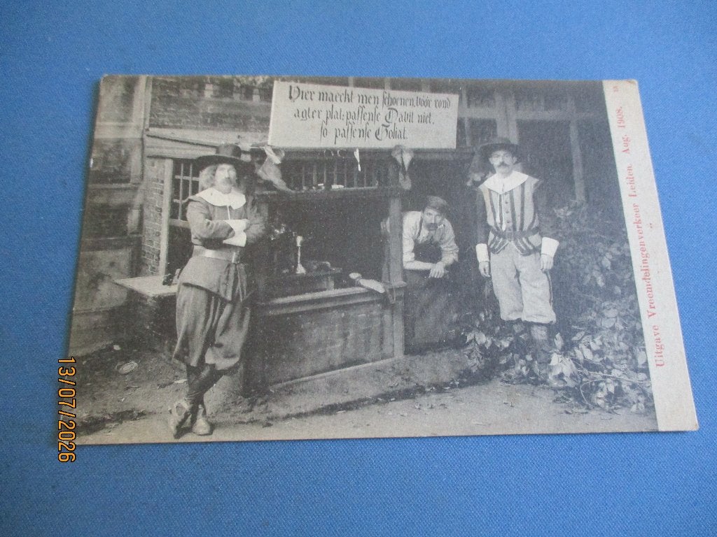 Leiden, Ophalen of Verzenden, Voor 1920, Ongelopen, Zuid-Holland
