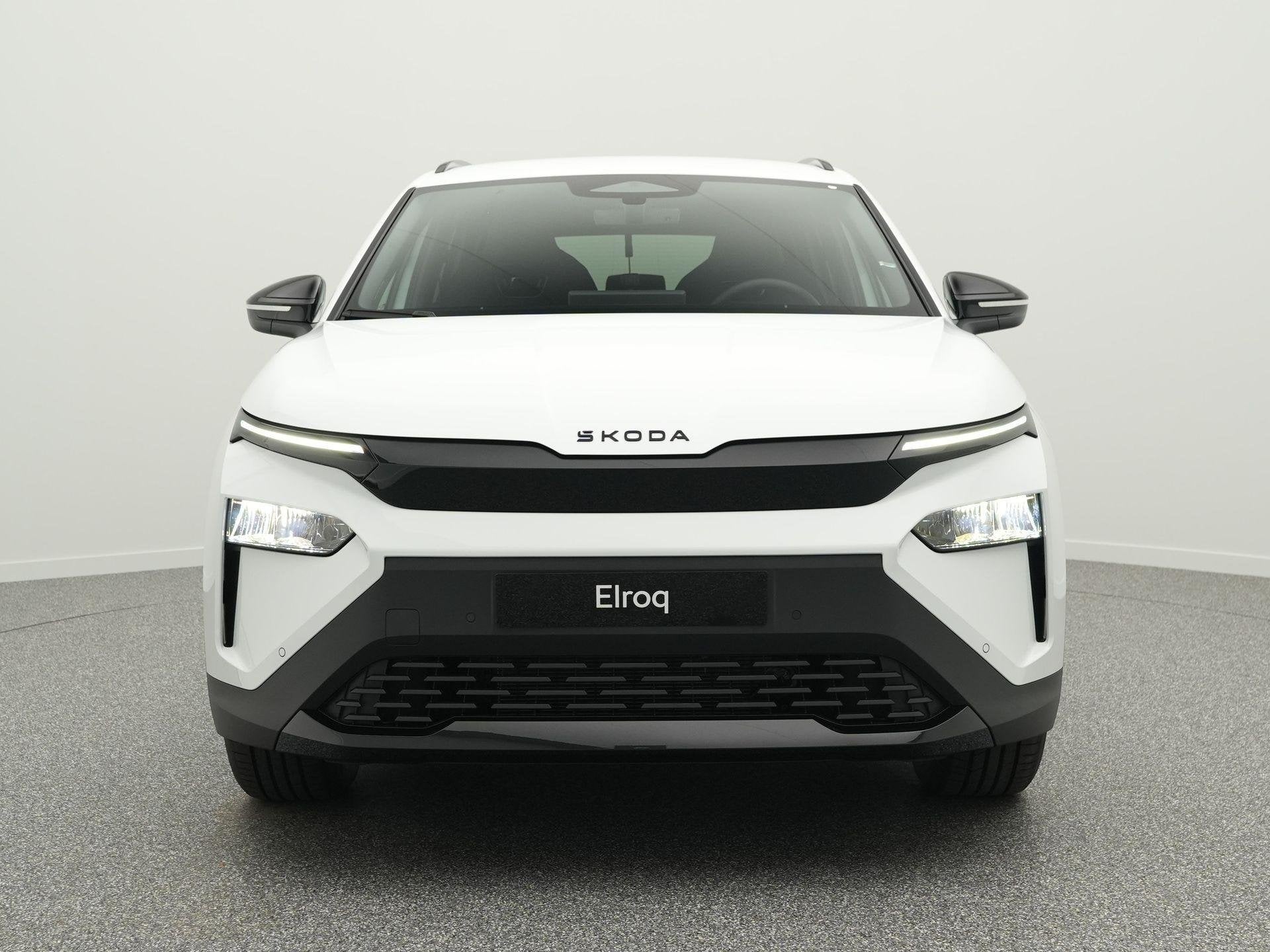 Skoda Elroq 85 Sportline | Trekhaak | Stoel -& stuurverwarmi, Automaat, 1878 kg, 286 pk, Nieuw