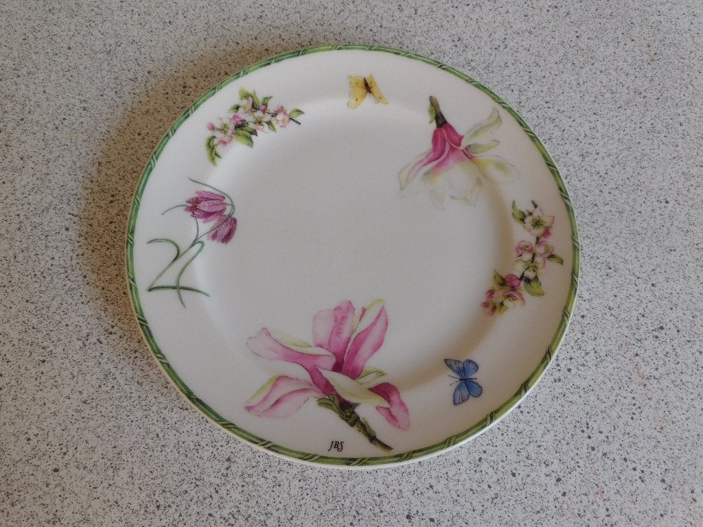 Janneke Brinkman Magnolia Mei 2008 bord 17 cm, Huis en Inrichting, Keuken | Servies, Overige merken, Ophalen of Verzenden, Zo goed als nieuw