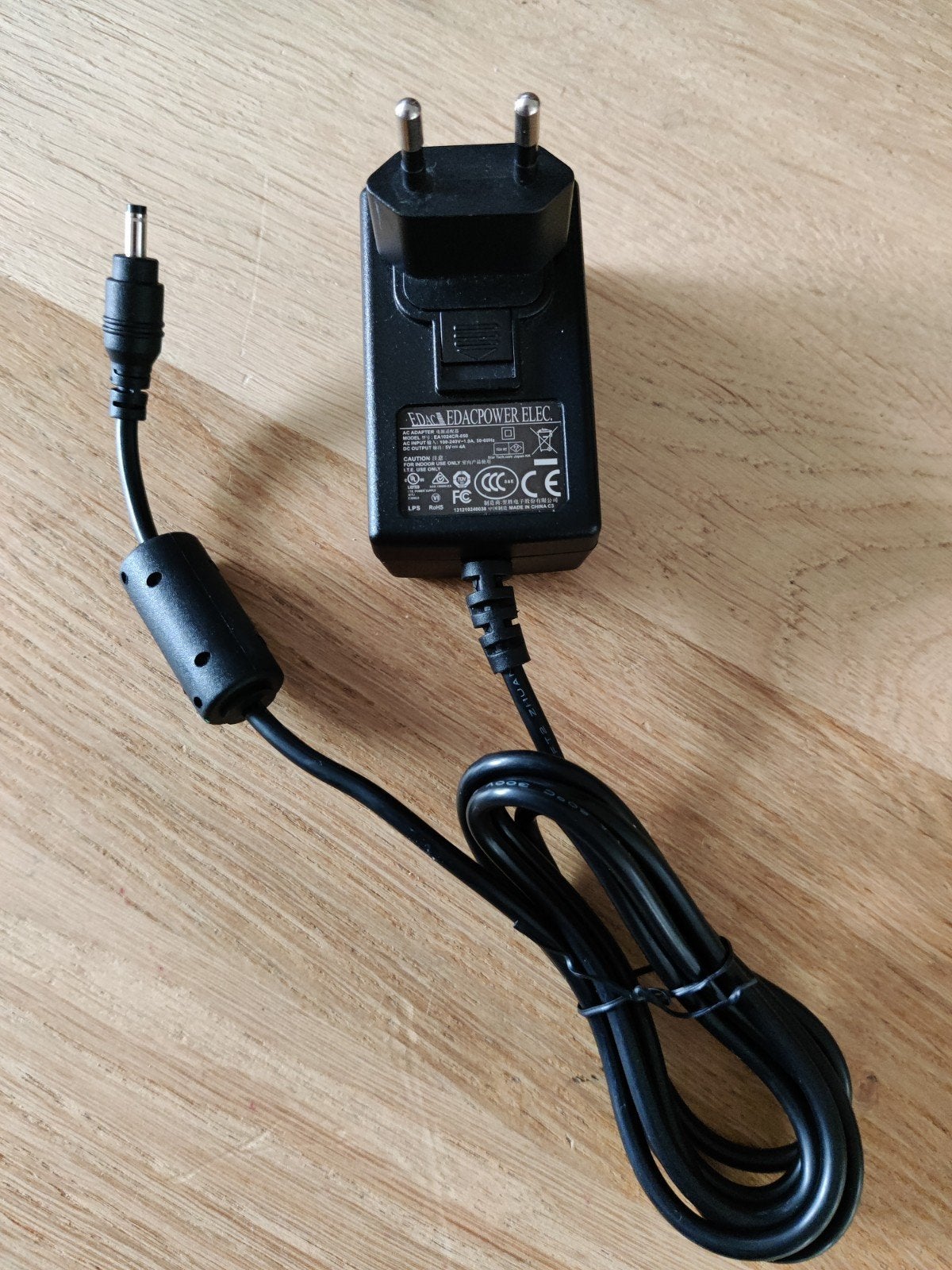 AC/DC Adapter  5V 4A, Ophalen of Verzenden, Zo goed als nieuw