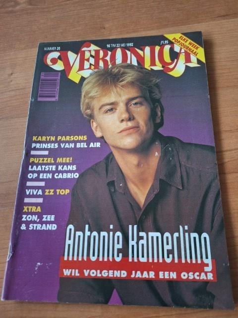 Veronica 1992 Antonie Kamerling ZZ Top Koos Alberts, Verzamelen, Verzenden, 1980 tot heden, Nederland, Tijdschrift