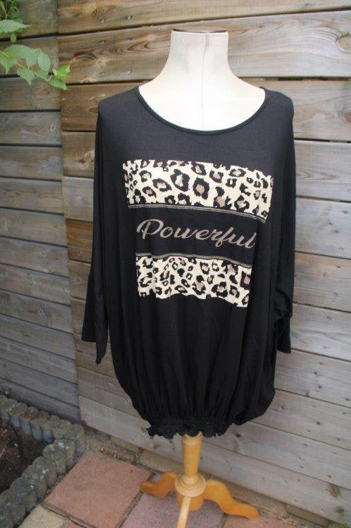 Tuniek zwart/ bruin/ beige Zoey mt XL Nieuw Vaste prijs, Kleding | Dames, Zwart, Maat 46/48 (XL) of groter, Nieuw, Ophalen of Verzenden