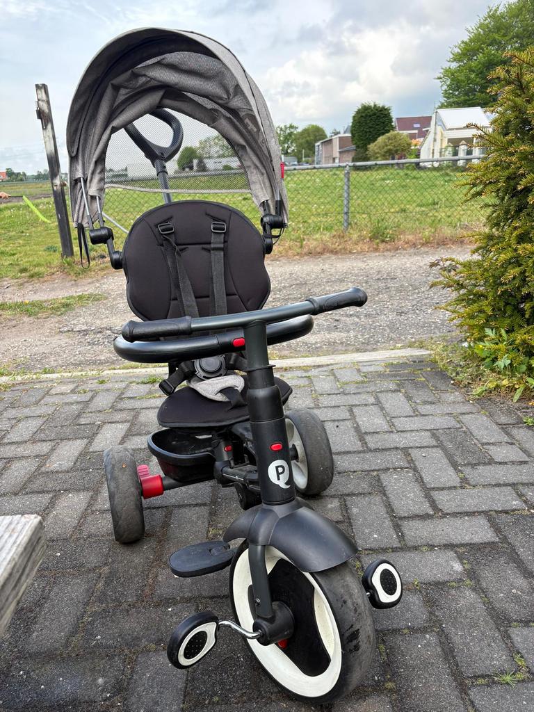 Kinderfiets- straller, Ophalen, Gebruikt, Terugtraprem, Verstelbare zitting