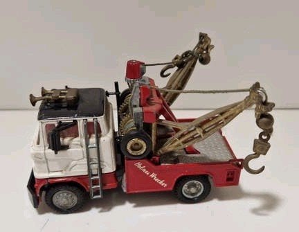 Corgi Major Toys 1142 Holmes Wrecker-truck, rood, Hobby en Vrije tijd, Modelauto's | 1:50, Ophalen of Verzenden, Bus of Vrachtwagen